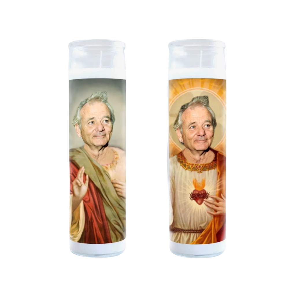 Bill Murray Celebrity Prayer Candle Illuminidol Home - Candles - Novelty