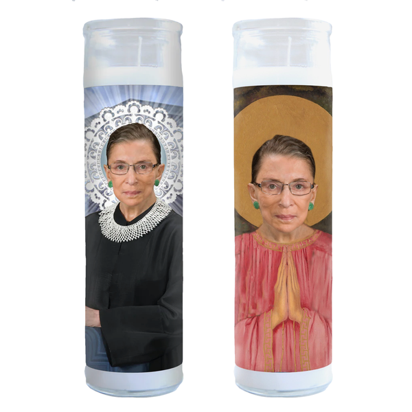 ILL Ruth Bader Ginsburg Celebrity Prayer Candle Illuminidol Home - Candles - Novelty