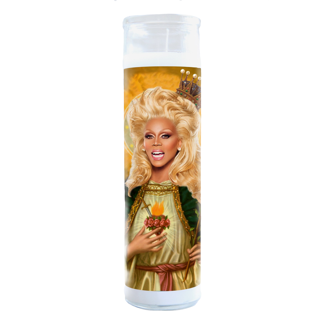 RuPaul Celebrity Prayer Candle Illuminidol Home - Candles - Novelty