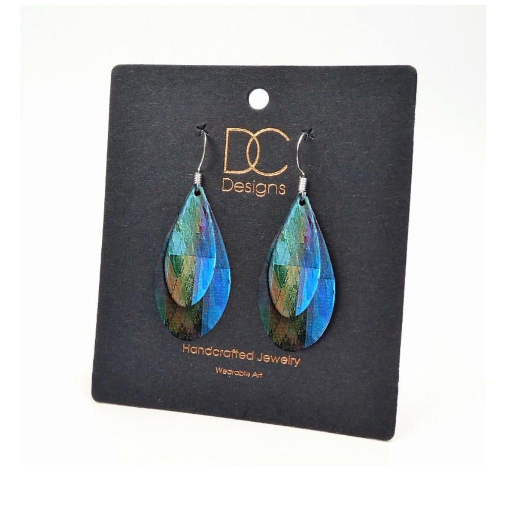6DT DC Designs Earrings - DT Collection Illustrated Light Jewelry - Earrings