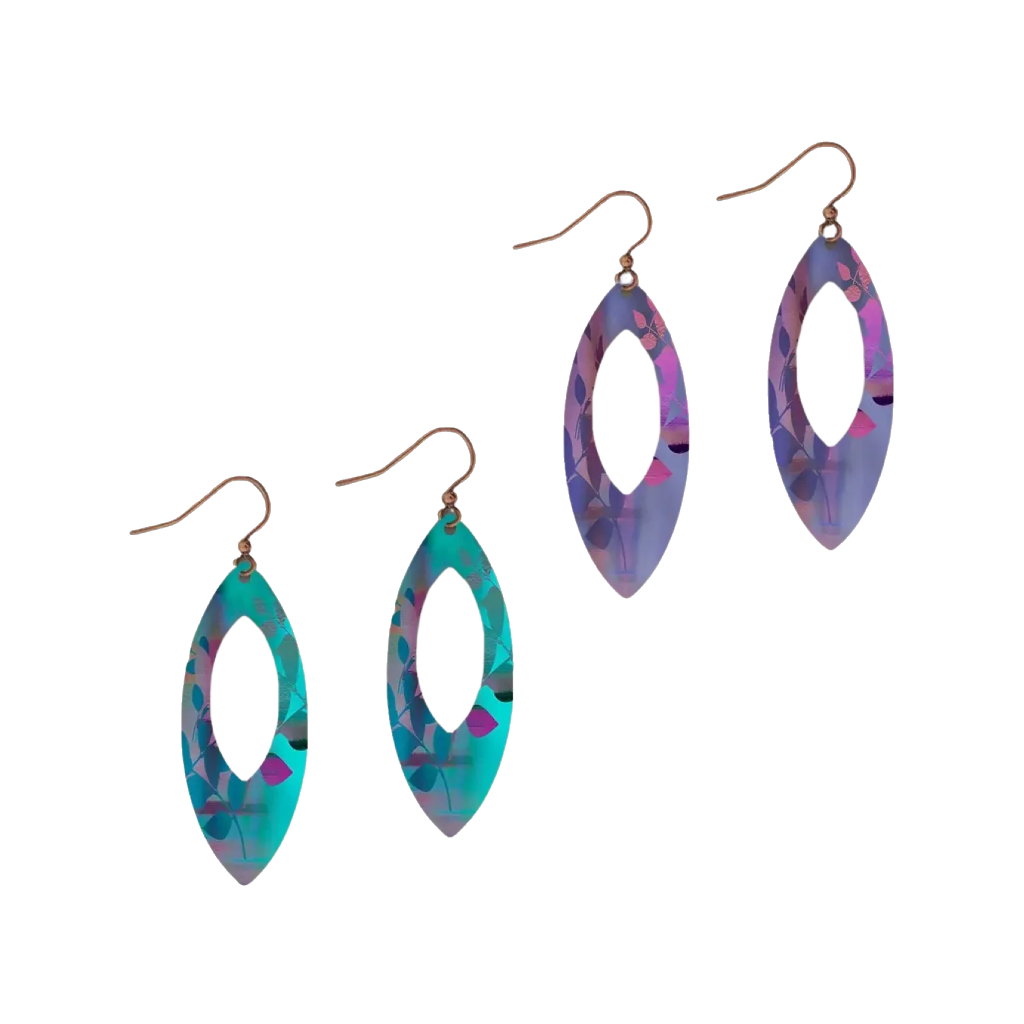DC Designs Earrings - NOV Collection Illustrated Light Jewelry - Earrings