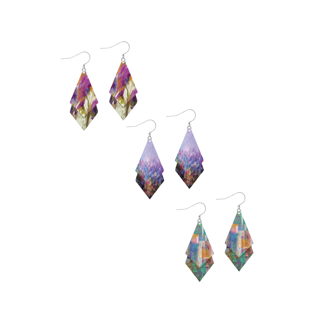 DC Designs Earrings - TT Collection Illustrated Light Jewelry - Earrings