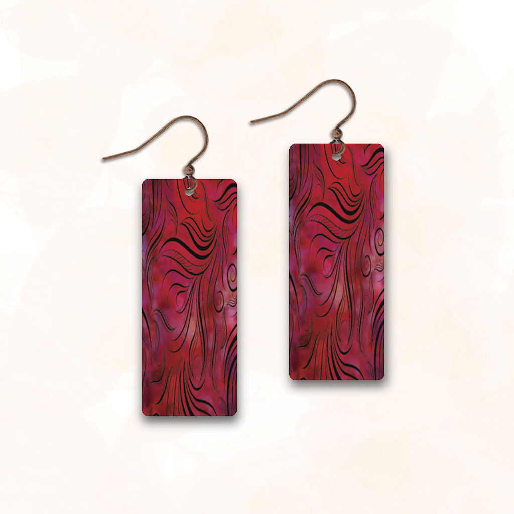 ROCE DC Designs Earrings - CE Collection Illustrated Light Jewelry - Earrings