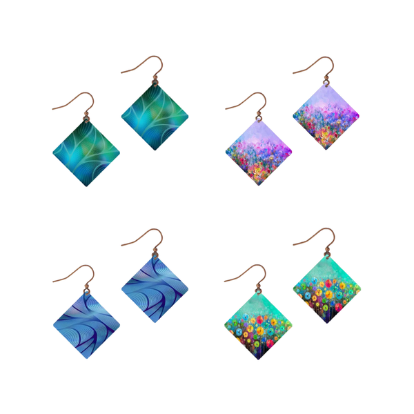 DC Designs Earrings - NV Collection Illustrated Light Unclassified