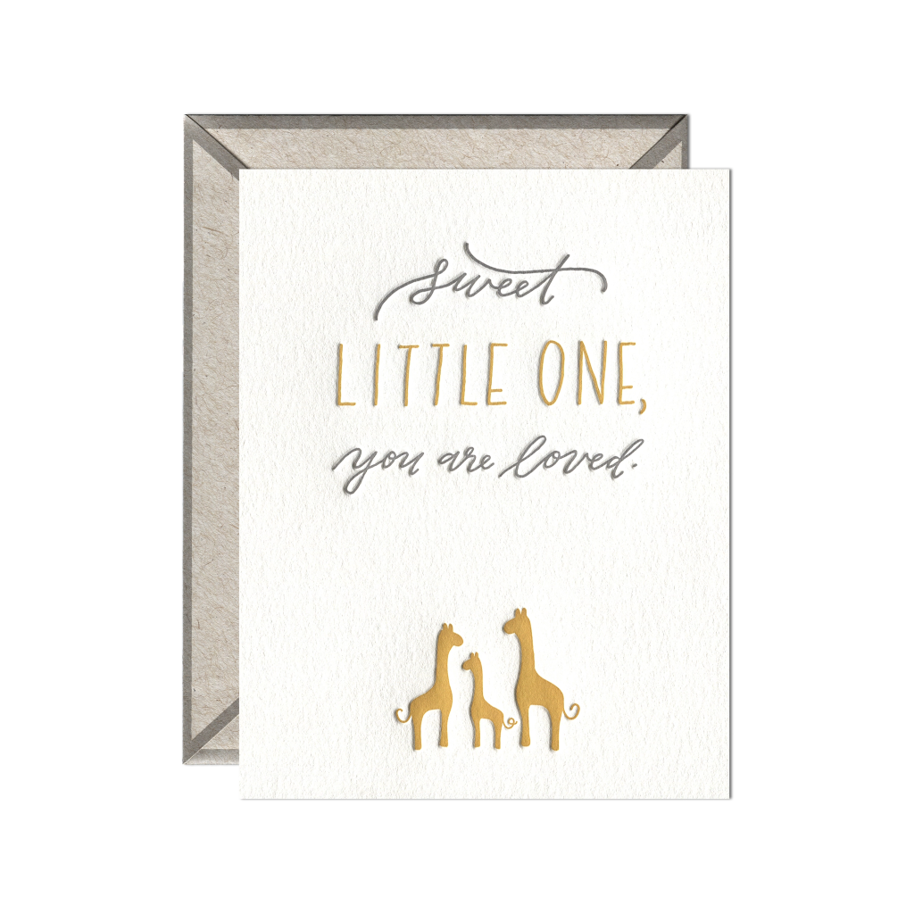 Sweet Little One Baby Card Ink Meets Paper Cards - Baby