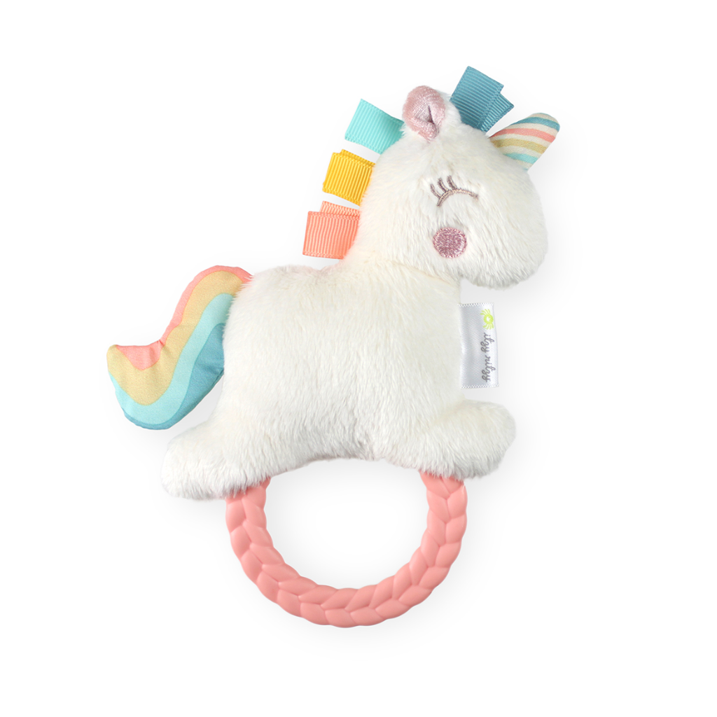UNICORN Ritzy Rattle Pal Plush Rattle with Teethers Itzy Ritzy Baby & Toddler - Baby Toys & Activity Equipment - Rattles