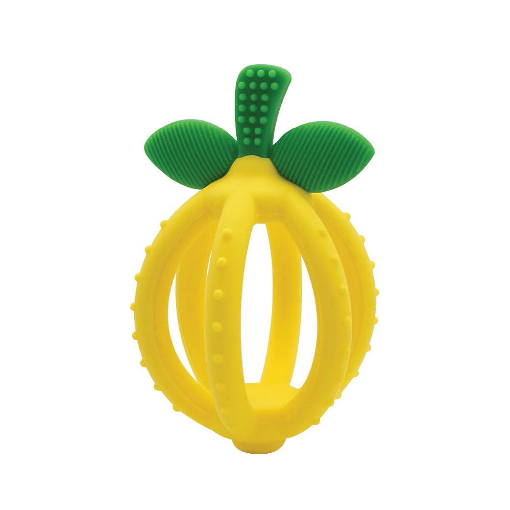 LEMON Bitzy Biter Teething Ball Itzy Ritzy Baby & Toddler - Pacifiers & Teethers