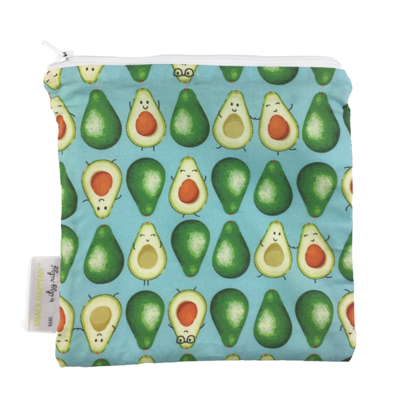 GUAC STAR Snack Happens Reusable Snack and Everything Bags Itzy Ritzy Home - Kitchen & Dining - Reusable Food Storage Bags & Containers