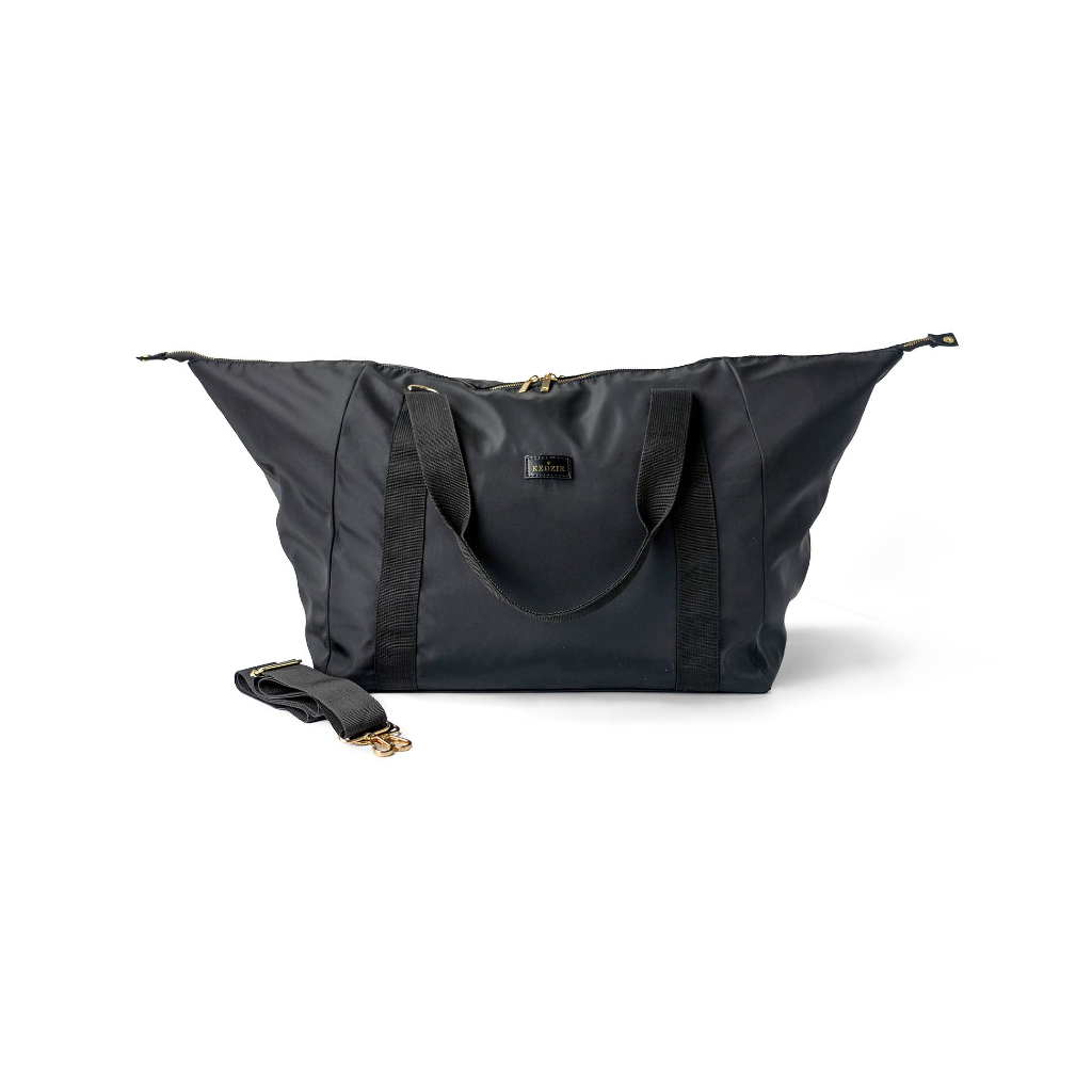 Black Triple Threat Foldable Duffle Bag Kedzie Apparel & Accessories - Bags - Handbags & Wallets