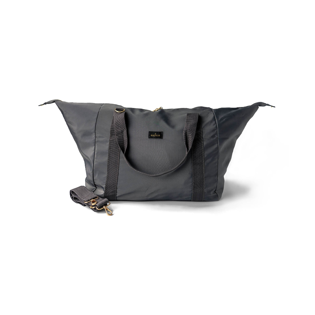 Charcoal Triple Threat Foldable Duffle Bag Kedzie Apparel & Accessories - Bags - Handbags & Wallets