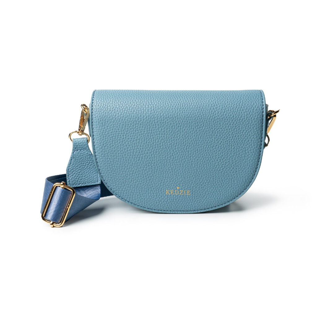 Sky Blue Luna Crossbody Bag Kedzie Apparel & Accessories - Bags - Handbags & Wallets