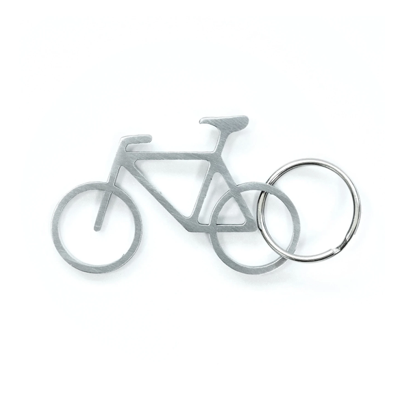 Bike Key Ring and Bottle Opener Kikkerland Apparel & Accessories - Keychains