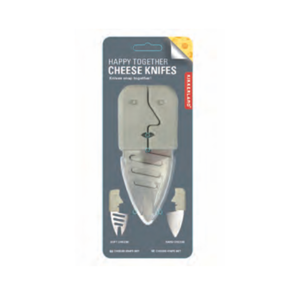 Happy Together Cheese Knives Kikkerland Home - Kitchen & Dining