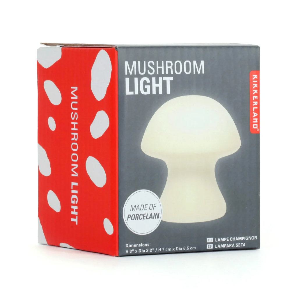 Mushroom Light Kikkerland Home