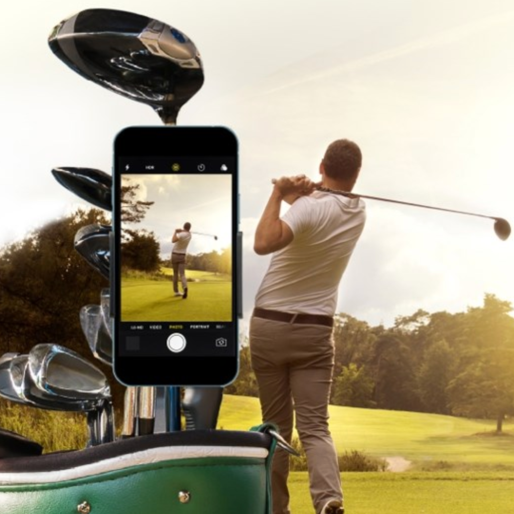 Golf Selfie Clip Kikkerland Home - Utility & Tools - Cell Phone Accessories