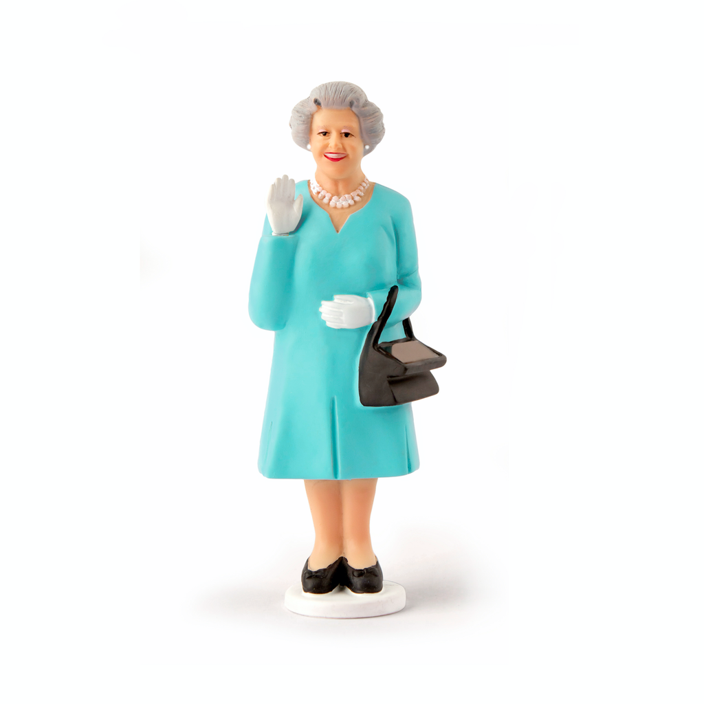 Pink Thing of The Day: Waving Queen Elizabeth Figure