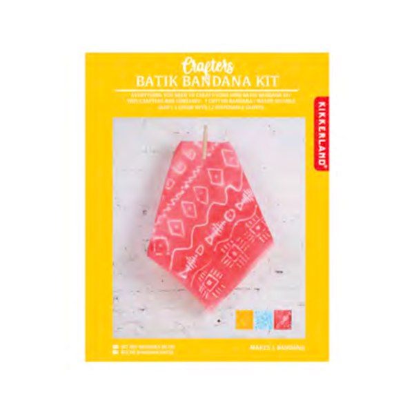 Batik Bandana Kit Kikkerland Toys & Games - Crafts & Hobbies