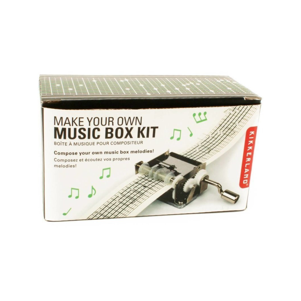 Make Your Own Music Box Kit Kikkerland Toys & Games - Crafts & Hobbies