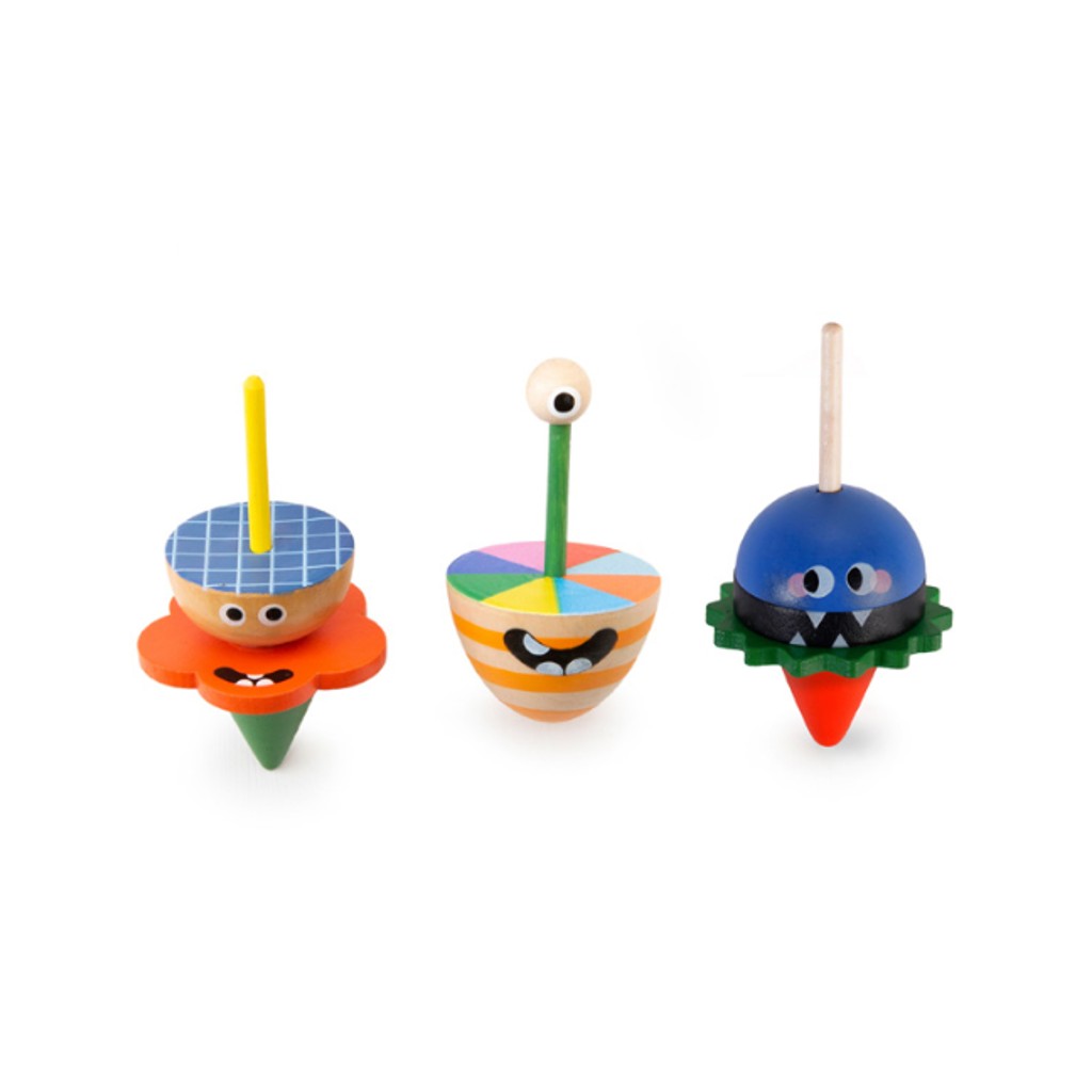 Dizzy Monster Spinning Top - Assorted from Kikkerland – Urban General Store