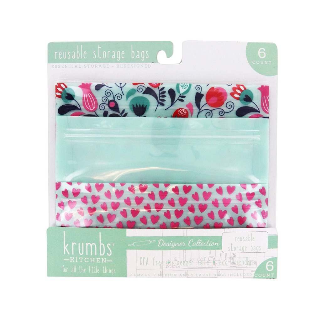 Krumbs Kitchen Reusable Storage Bags from Krumbs Kitchen – Urban General  Store