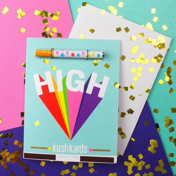 High Rainbow Card Kush Kards Cards - Blank