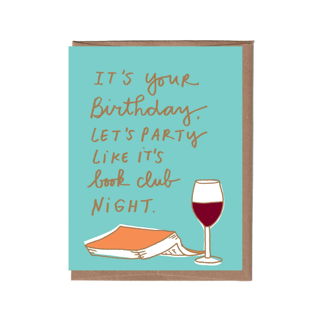 Birthday Books Greeting Card