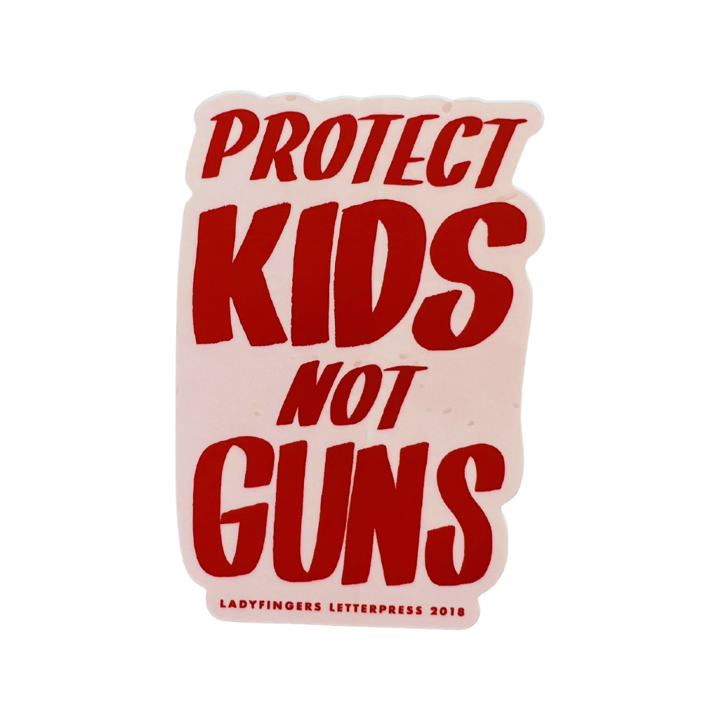 Protect Kids Sticker Ladyfingers Letterpress Impulse - Decorative Stickers