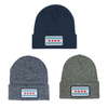Chicago Flag Marled Cuff Adult Beanie League Legacy Apparel & Accessories - Winter - Adult - Hats