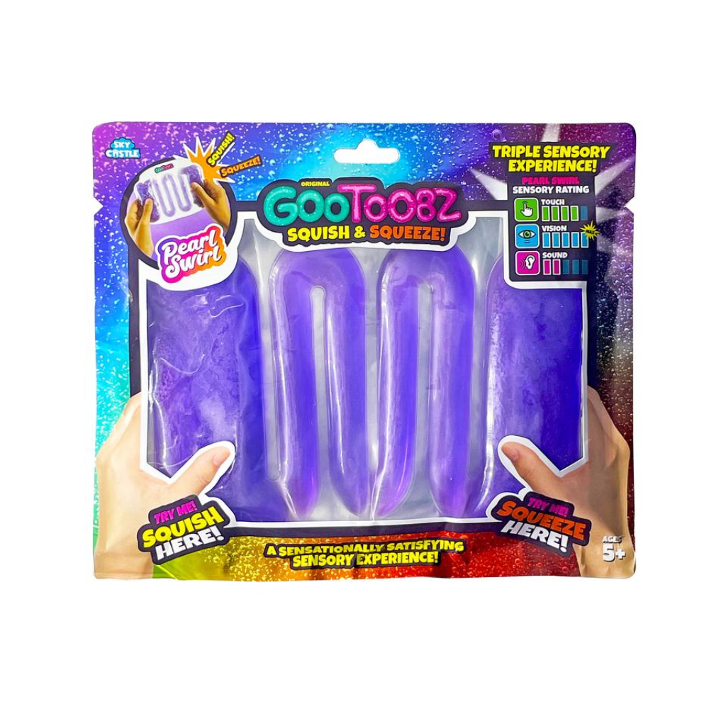 Pearl Swirl (Purple) GooToobz ASMR Maze Toy License 2 Play Toys Toys & Games - Fidget Toys