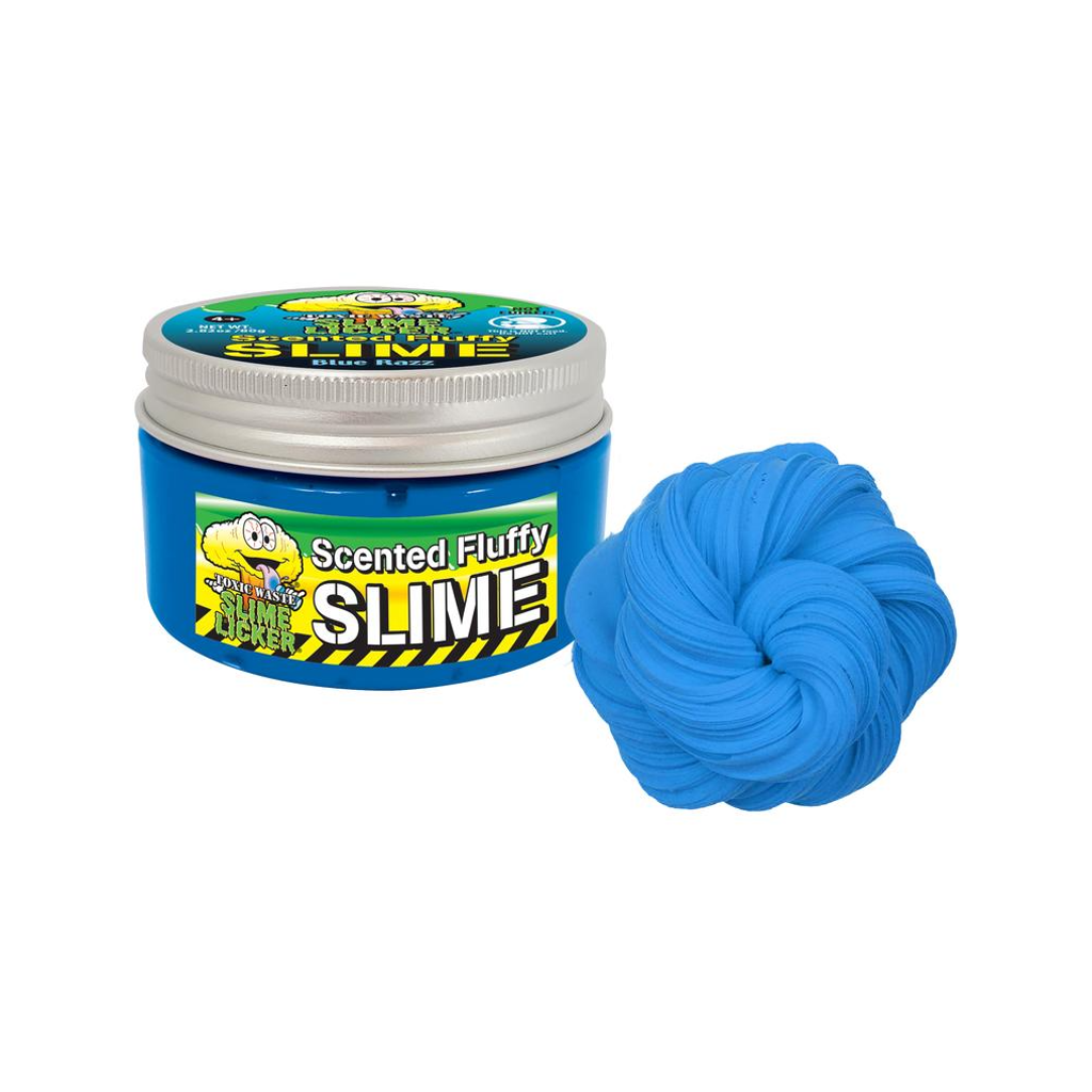 Toxic Waste Slime Licker Scented Fluffy Slime, slime licker 