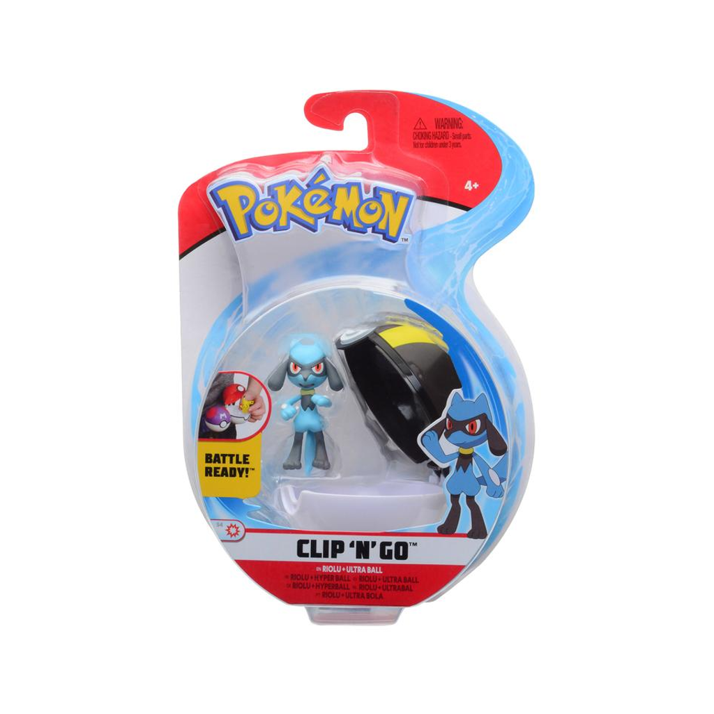 Riolu Pokemon Clip N Go License 2 Play Toys Toys & Games