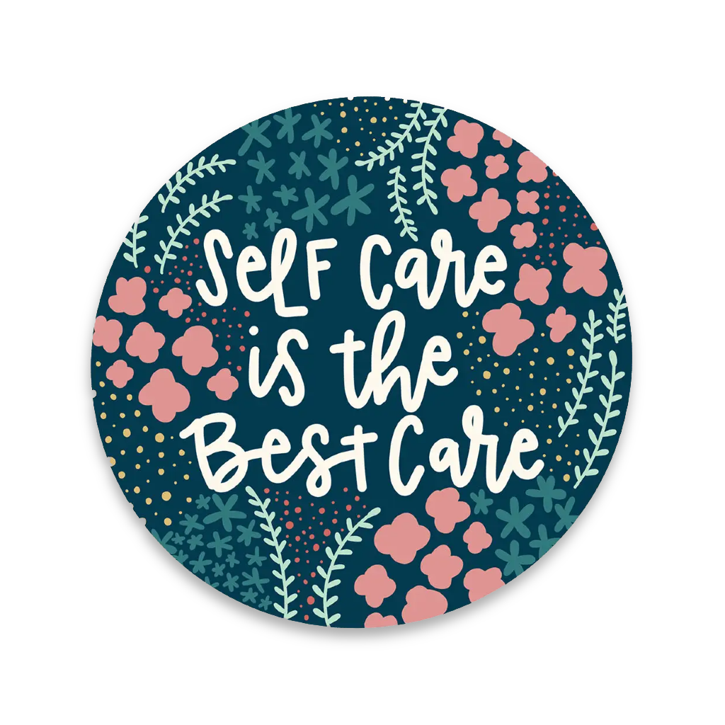 Self Care Is The Best Care Sticker Little Lovelies Studio Impulse - Stickers