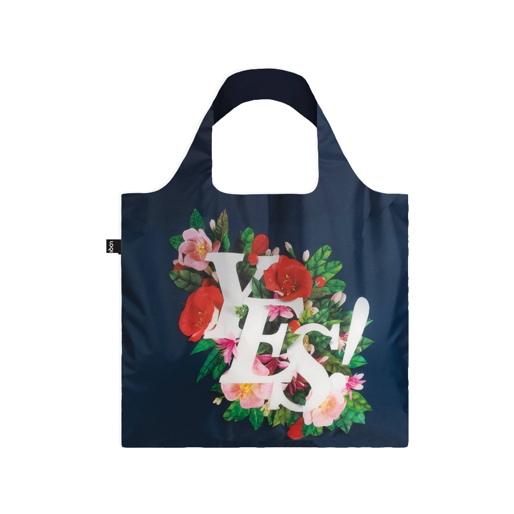 ANTONIO RODRIGUEZ-Yes Reusable Tote Bag - Artist Collection Loqi Apparel & Accessories - Bags - Reusable Shoppers & Tote Bags