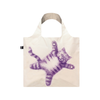 ARMANDO VEVE-Flying Purr-ple Cat Reusable Tote Bag - Artist Collection Loqi Apparel & Accessories - Bags - Reusable Shoppers & Tote Bags