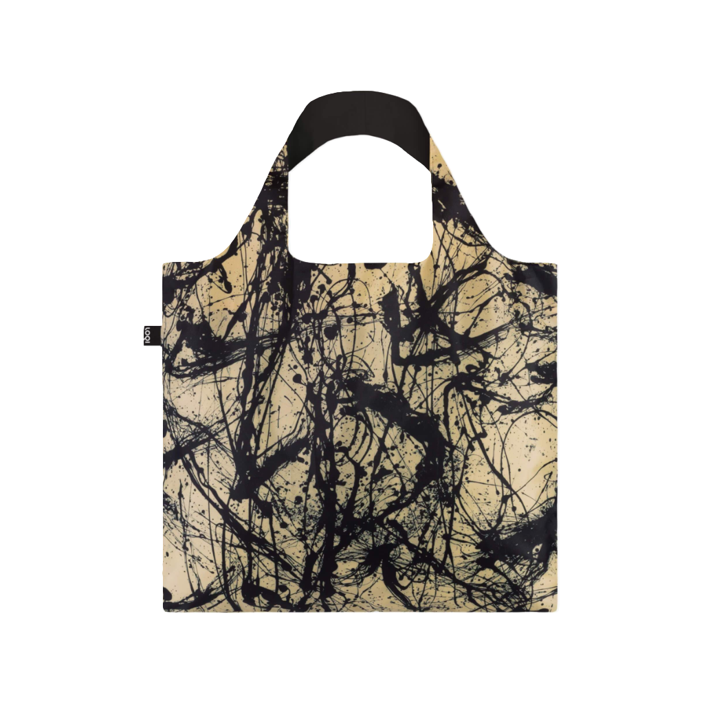 Jackson Pollock (Number 32) Reusable Tote Bags - Museum Collection Loqi Apparel & Accessories - Bags - Reusable Shoppers & Tote Bags