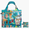 SAR BAG REUSABLE LOQI MUSEUM COLLECTION-BASQUIAT Loqi Apparel & Accessories - Bags - Reusable Shoppers & Tote Bags