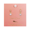 BLOSSOM AND BLOOM - GOLD Splendid Earrings - Single Set Lucky Feather Jewelry - Earrings