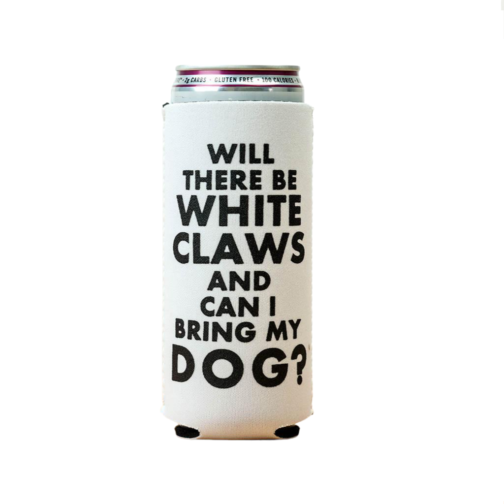 Can I Bring My Dog Can Cooler MERIWETHER Home - Mugs & Glasses - Koozies
