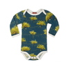 Bamboo Long Sleeve One Piece - Firefly Milkbarn Kids Apparel & Accessories - Clothing - Baby & Toddler - One-Pieces & Onesies