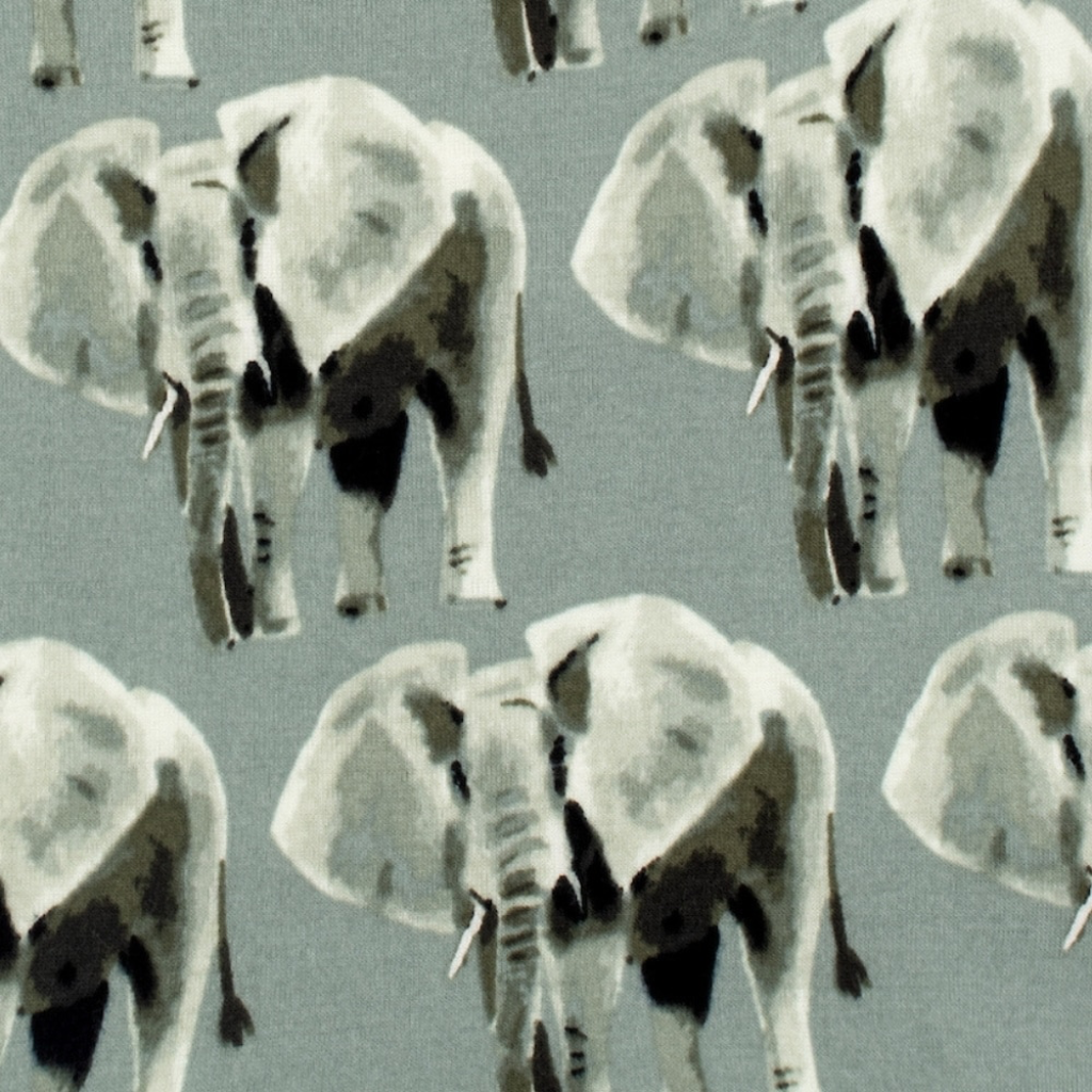 GREY ELEPHANT Baby Swaddle Blanket - Organic Cotton Milkbarn Kids Baby & Toddler - Swaddles & Baby Blankets