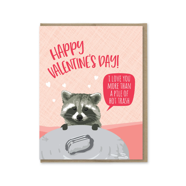 MPM CARD VALENTINE'S DAY HOT TRASH FUNNY Modern Printed Matter Cards - Holiday - Valentine's Day
