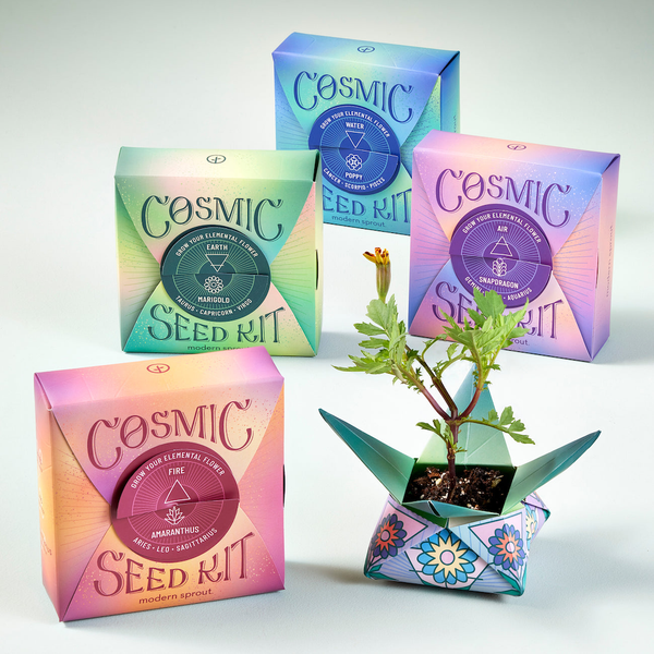 Cosmic Seed Kits Modern Sprout Home - Garden - Plant & Herb Growing Kits