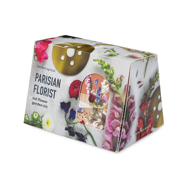 Travel Trio - Parisian Flower Shop Modern Sprout Home - Garden - Plant & Herb Growing Kits