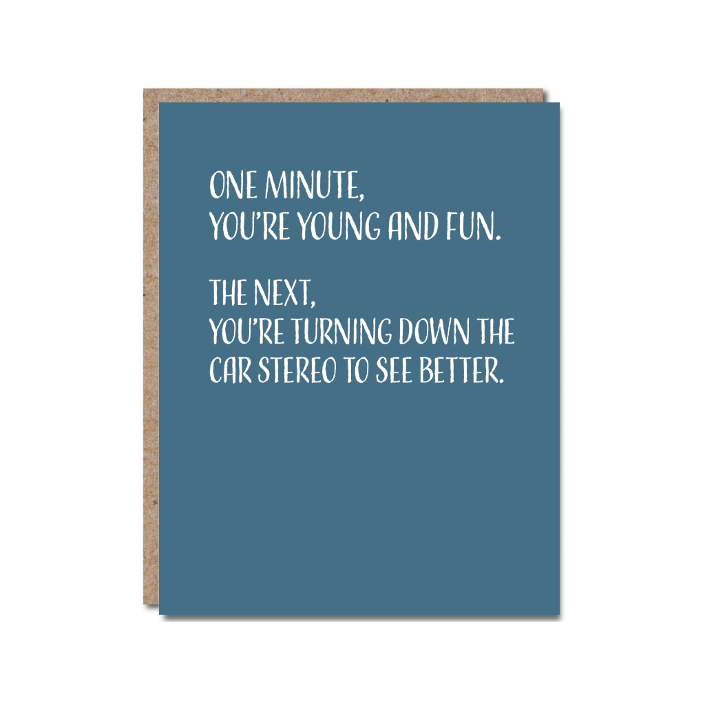 Young And Fun Birthday Card Modern Wit Cards - Birthday