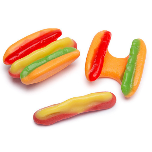 Hot Dog Gummi Candy MOUNTAIN SWEETS DISTRIBUTING, INC. Candy & Gum