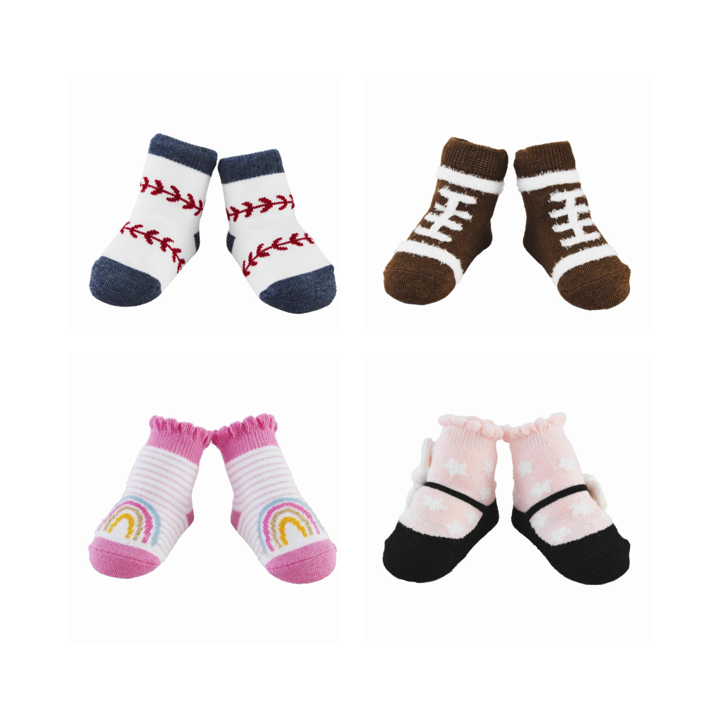 Baby Socks - 0-12M Mud Pie Apparel & Accessories - Socks - Baby & Kids - Baby & Toddler