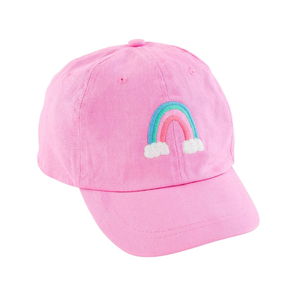 Rainbow Embroidered Toddler Hat Mud Pie Apparel & Accessories - Summer - Baby & Toddler - Hats