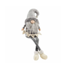 SMALL - PLAID HAT Dangle Leg Deluxe Gnome - Neutral Mud Pie Holiday - Home