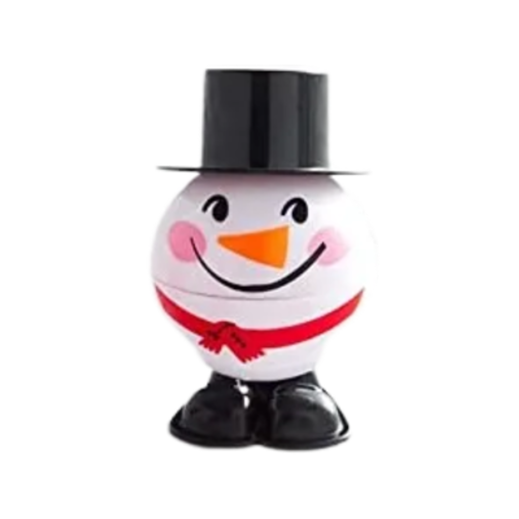 SNOWMAN ROUND Christmas Wind Up Toy Mud Pie Holiday