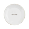 Bite Me Tapas Plates Mud Pie Home - Decorative Trays, Plates, & Bowls